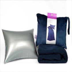 VIAGGI 4 in 1 Travel Blanket Combo - Blue